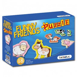 Beleduc Funny Friends Puzzle 10132