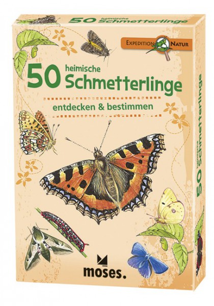 moses Verlag Expedition Natur - 50 heimische Schmetterlinge 9722