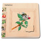 Beleduc Lagen - Puzzle Apfel 17039