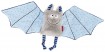 Sigikid 41099 Schnuffeltuch Fledermaus