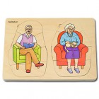 Beleduc Lagen-Puzzle Oma und Opa 17052