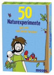 moses 50 Naturexperimente - Geh raus und werde Forscher 21079