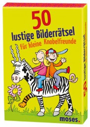 moses 50 lustige Bilderrätsel für kleine Knobelfreunde 21077