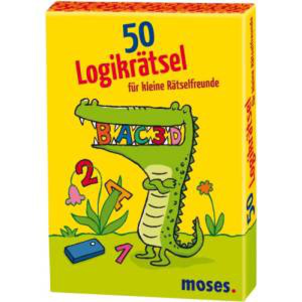 moses 50 Logikrätsel für kleine Rätselfreunde 21082