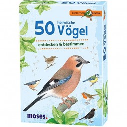 moses Verlag 9715 Expedition Natur - 50 heimische Vögel