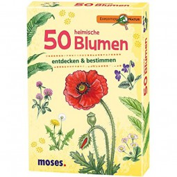 moses Verlag 9717 Expedition Natur - 50 heimische Blumen