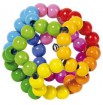 HEIMESS Greifling Elastik Regenbogenball 735670